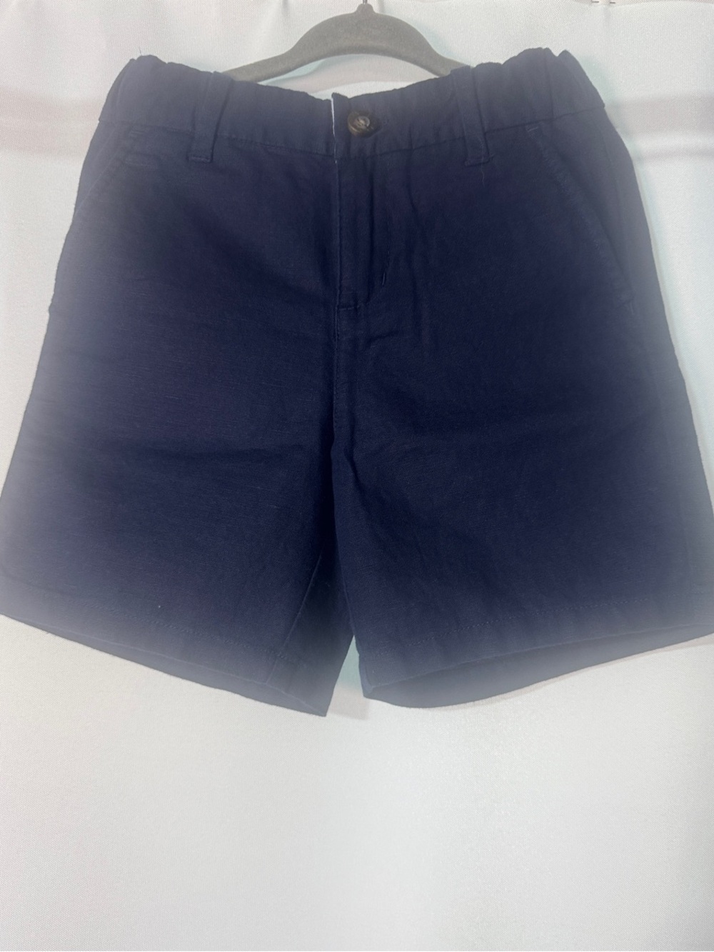 Janie & Jack Kids Navy Shorts with Button Front